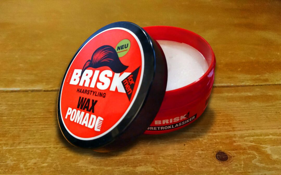 Brisk Hairstyling Wax Pomade